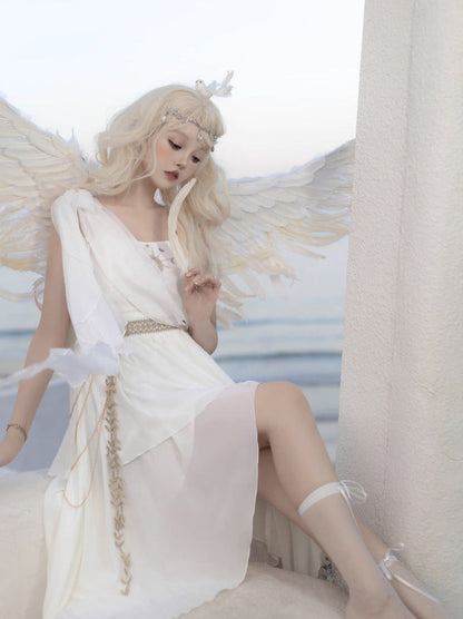 Themis Tears Greek Fragrance Suspender Dress