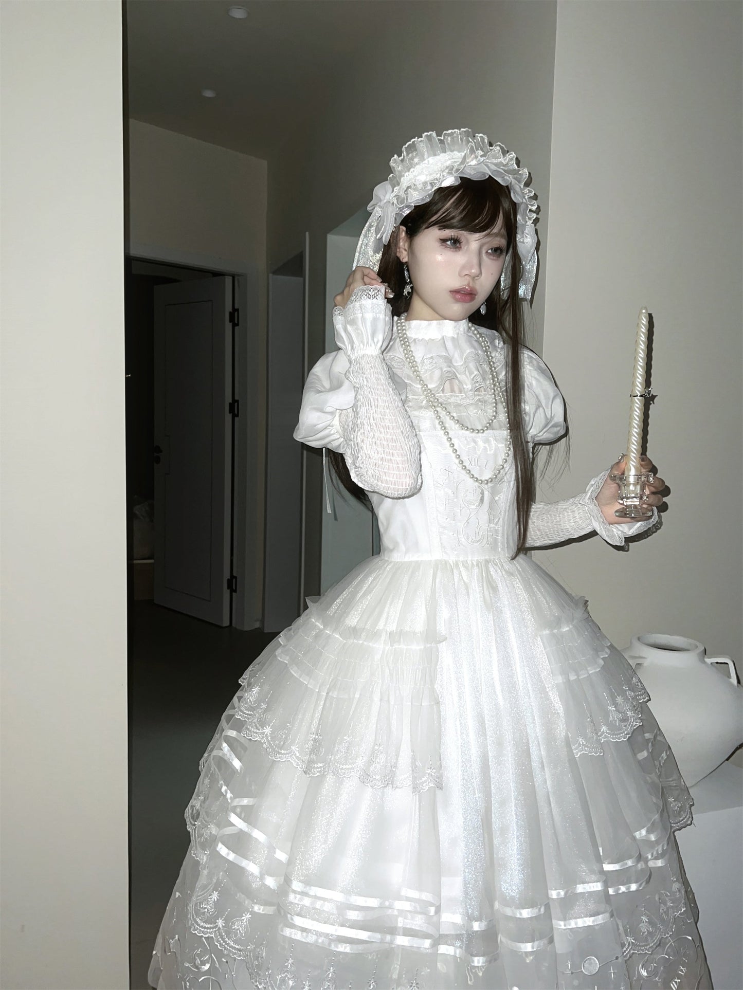 Summer Tiered Lolita Dress + Lolita Jumper Skirt