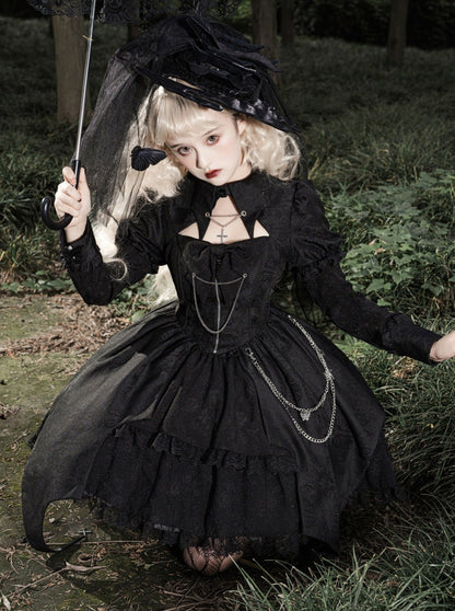 Dark Gothic Vampire Lolita Dress