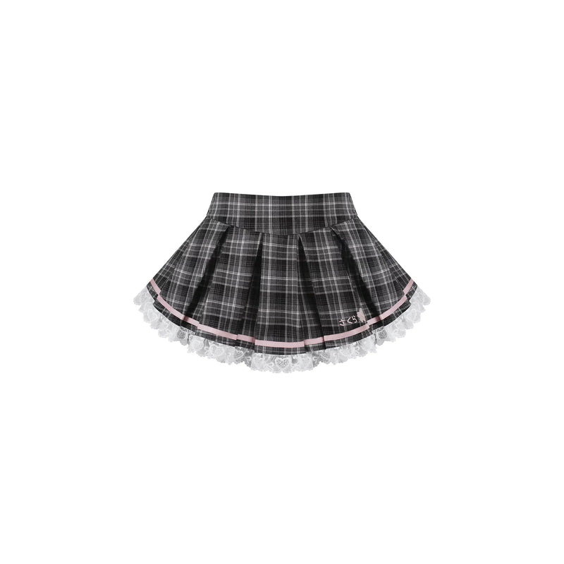Academy Plaid Skirt + Top