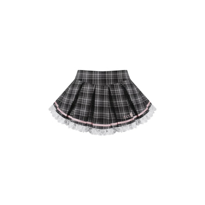 Academy Plaid Skirt + Top