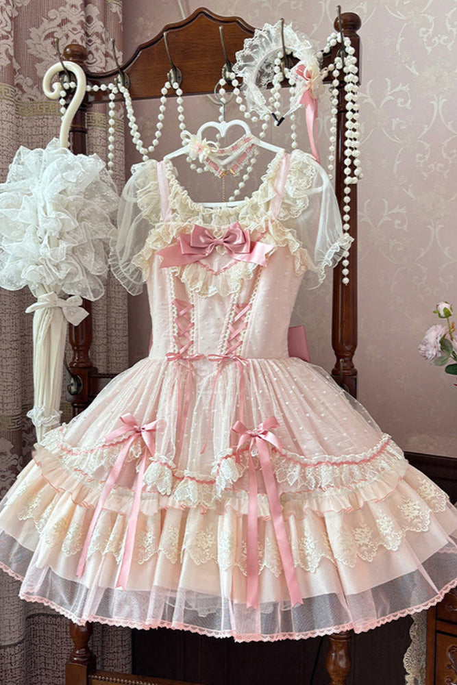 Candy House Sweet Ribbon Lolita Dress