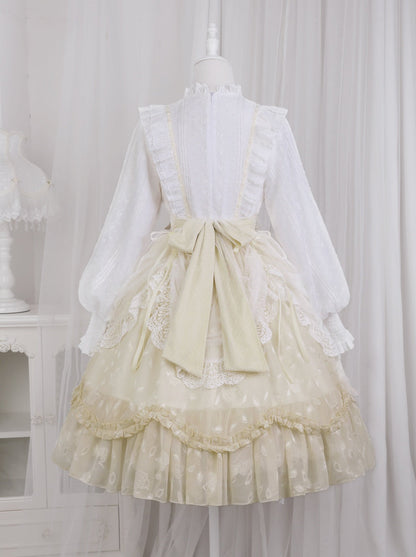 Pure Girly Tulip Ruffle Lolita Dress