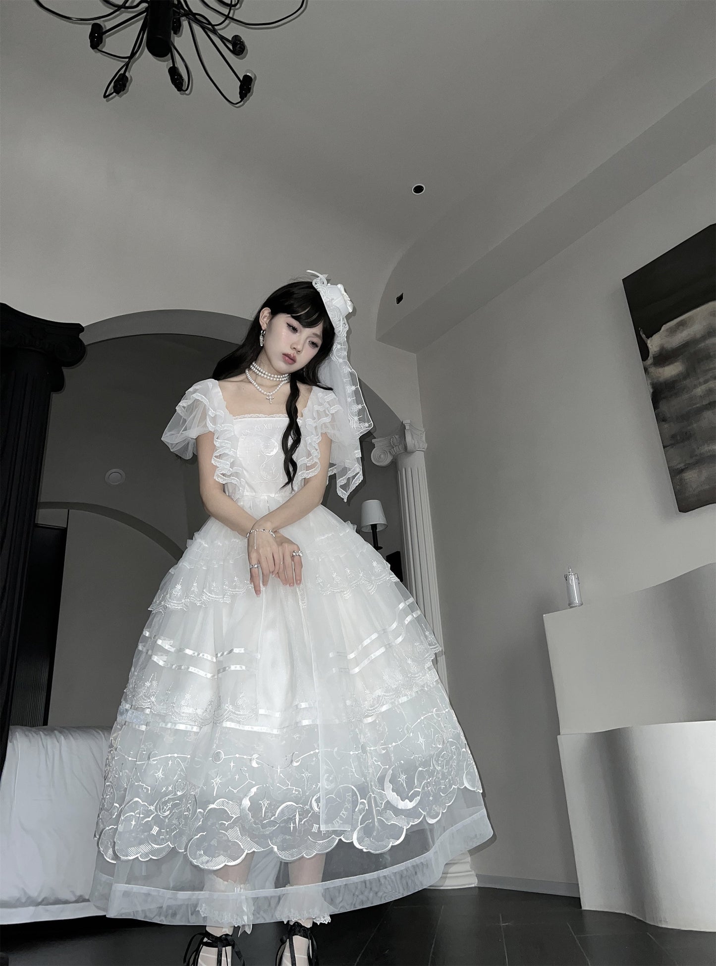 Summer Tiered Lolita Dress + Lolita Jumper Skirt