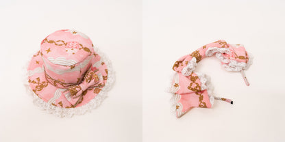 [pre-order Deadline: April 26] Retro Romance Sweet Lolita Ribbon Cake Print Series Accessories