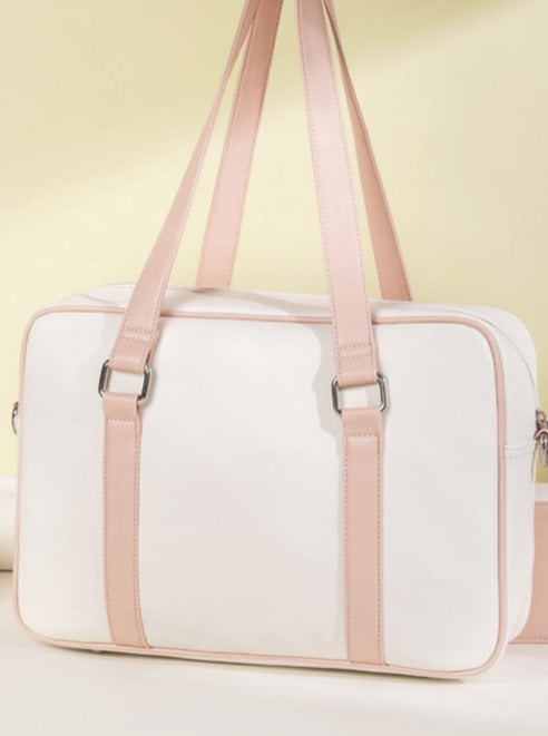 Pastel Bow Bag With Pass Case