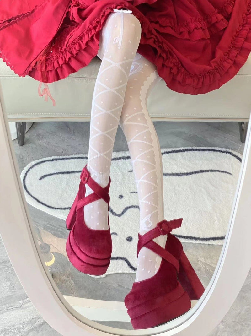Lilian Bear Panda Original Platform High Heels