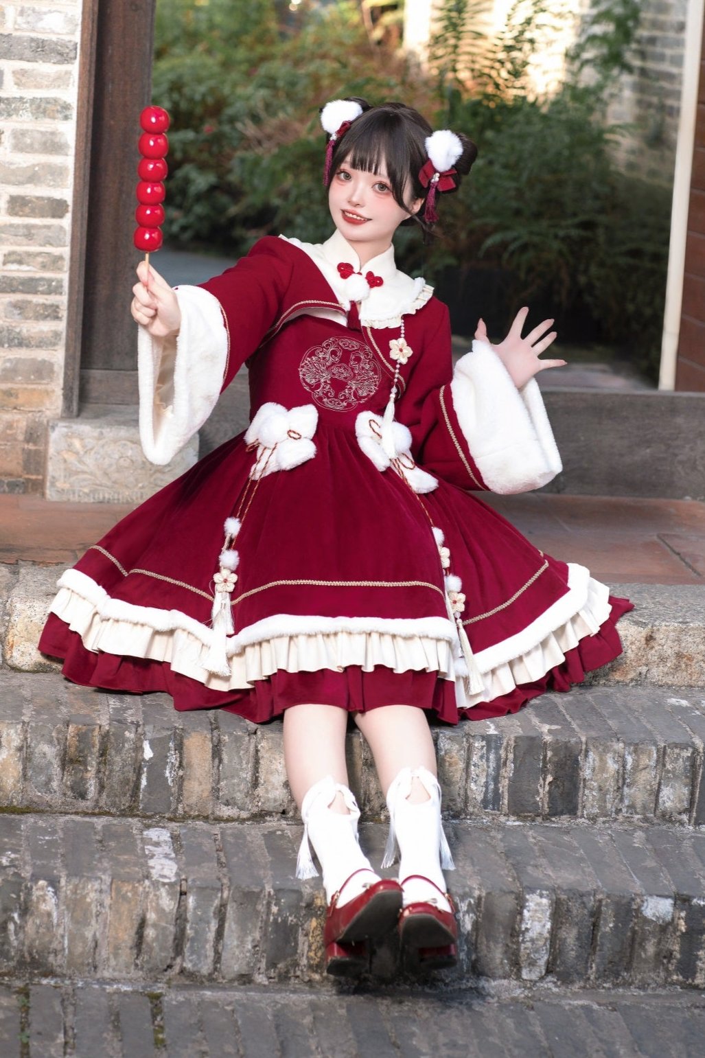 New Year Chinese-style Lolita Dress Set