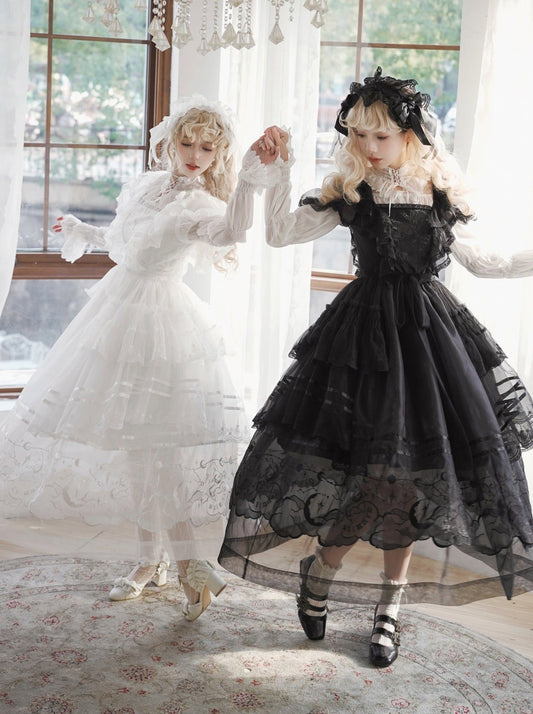Summer Tiered Lolita Dress + Lolita Jumper Skirt