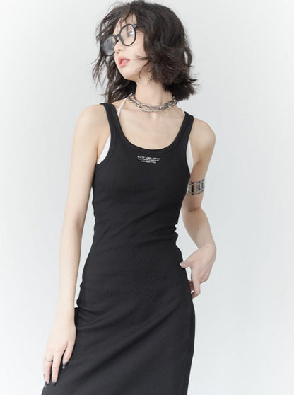 Camisole Long Knit Dress