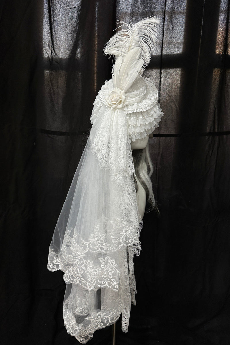 Swan Lace Hat