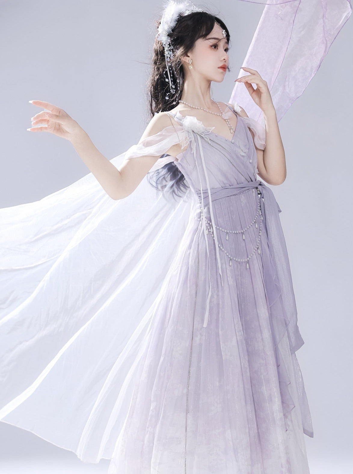 Chinese-style Fairy Long Dress