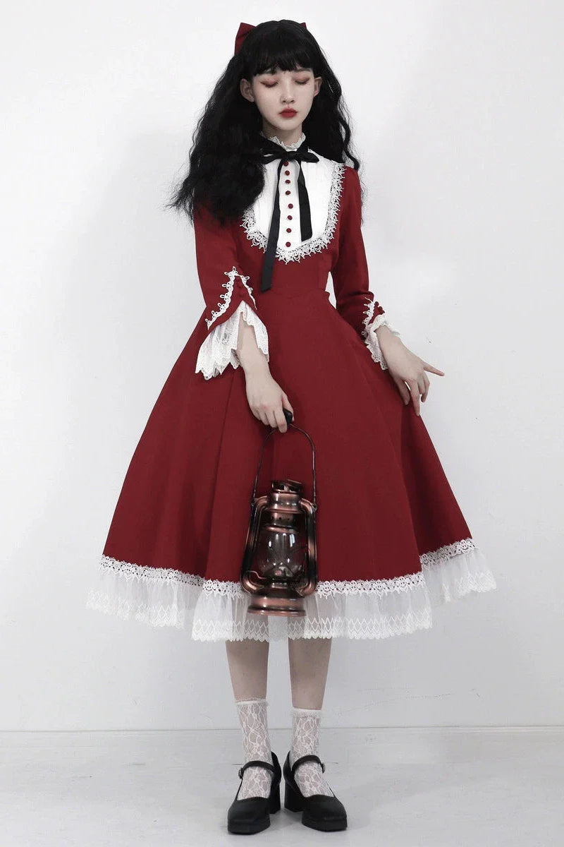 Night Retro Lolita Dress