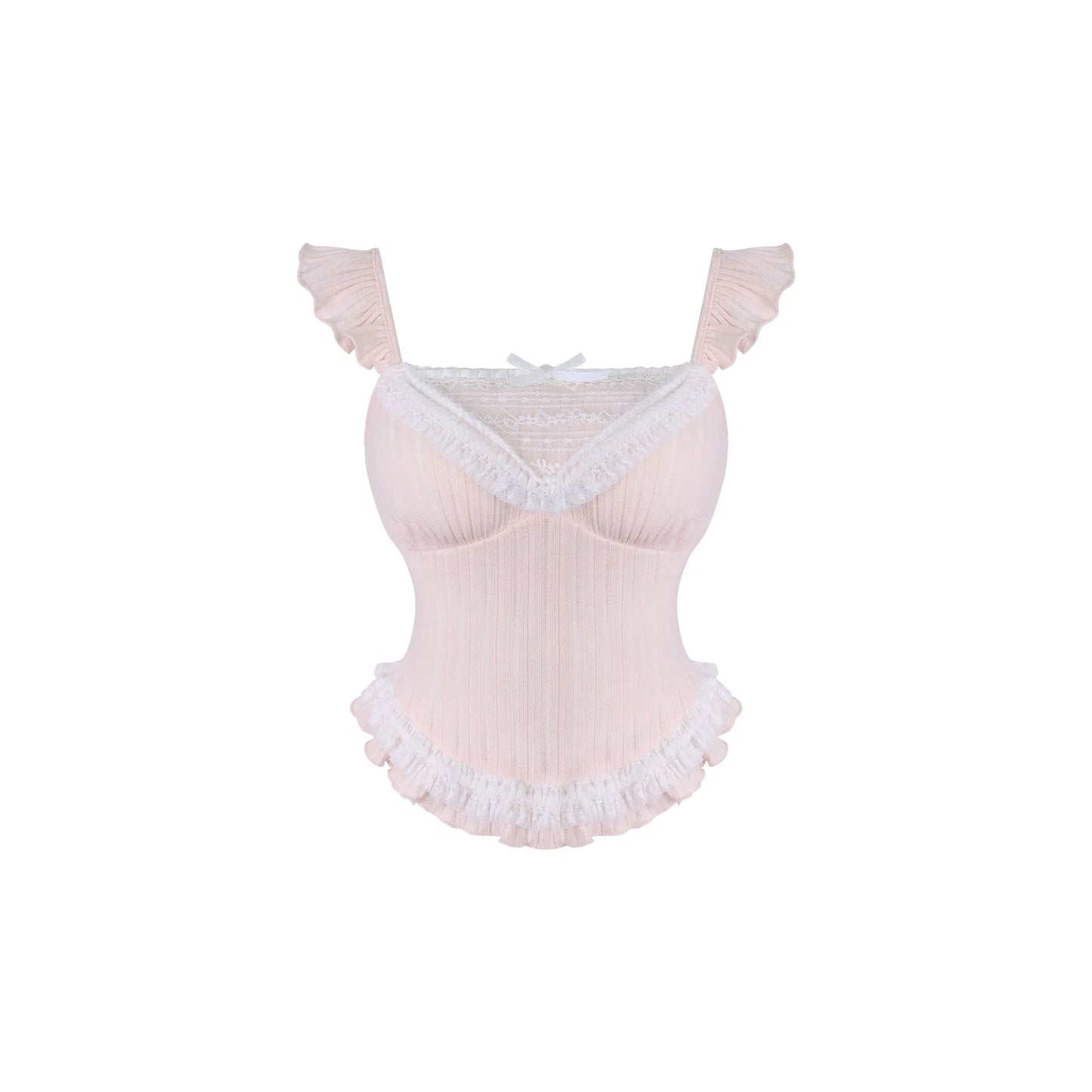 Edelplush Jacket +knit Suspenders +skirt