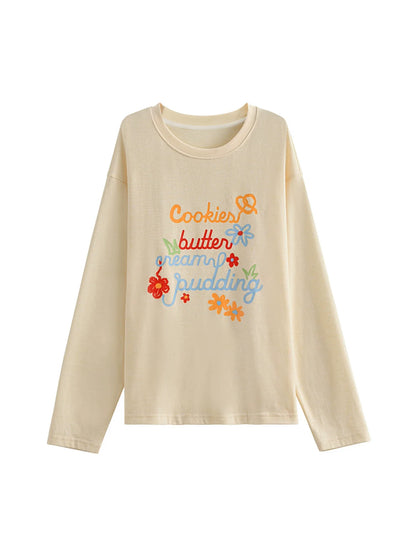 Mori Girl Round Neck Top