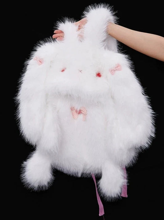 Fur Rabbit Backpack