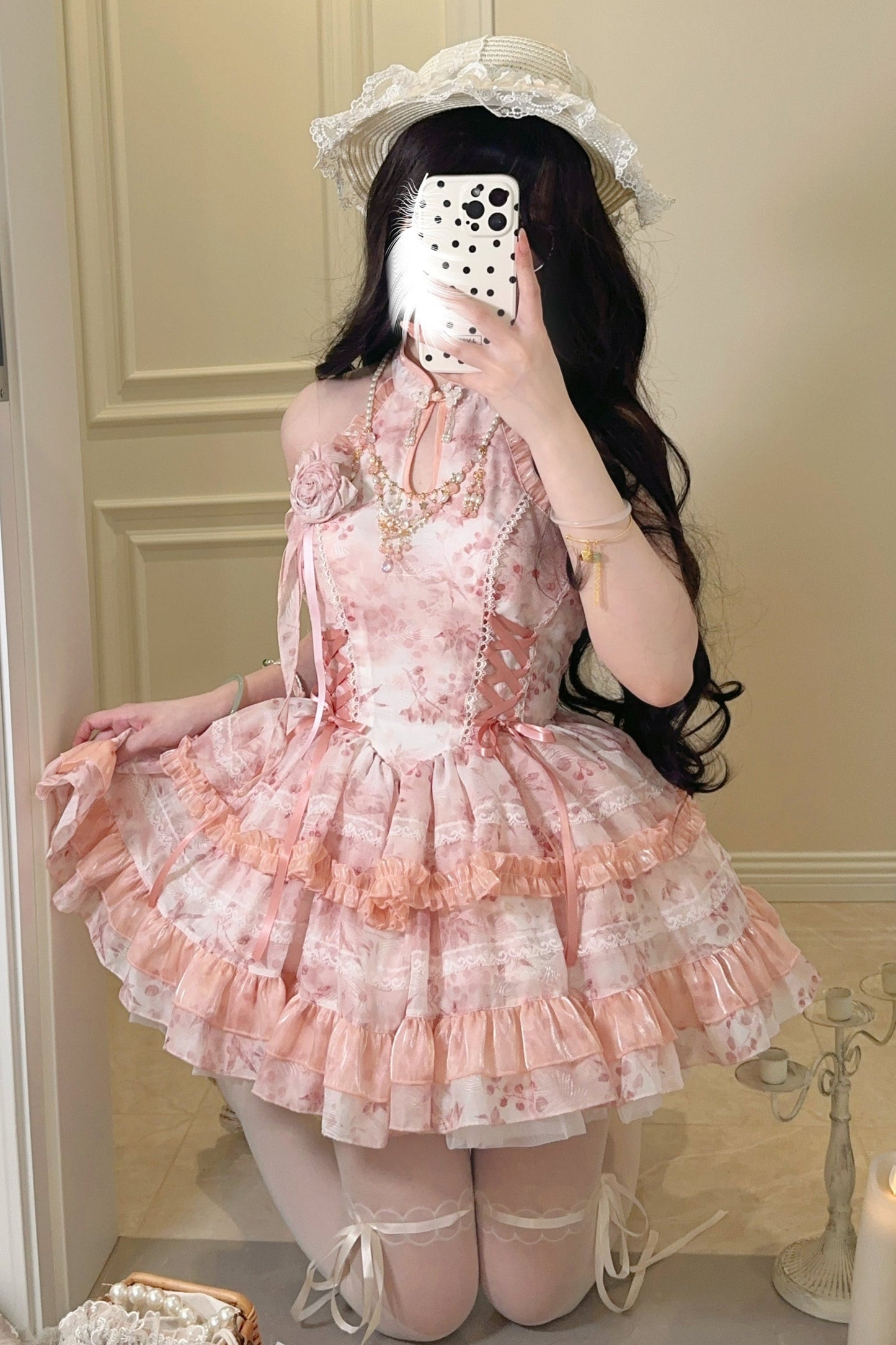 Peach Sugar Sweet Lolita Dress