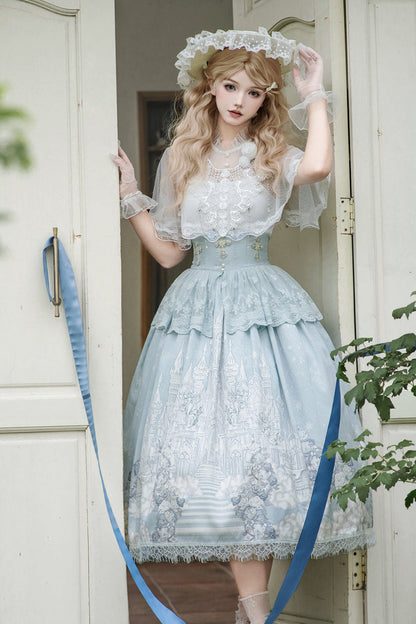 Princess Cape + Camisole + Skirt