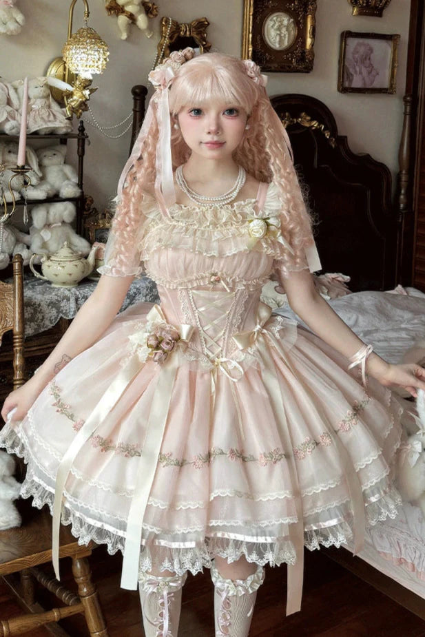 Ballet Style Girly Princess Lolita Dress