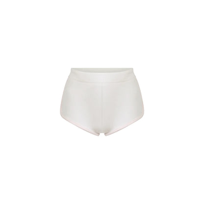One Shoulder Sweet Sweatshirt + Shorts