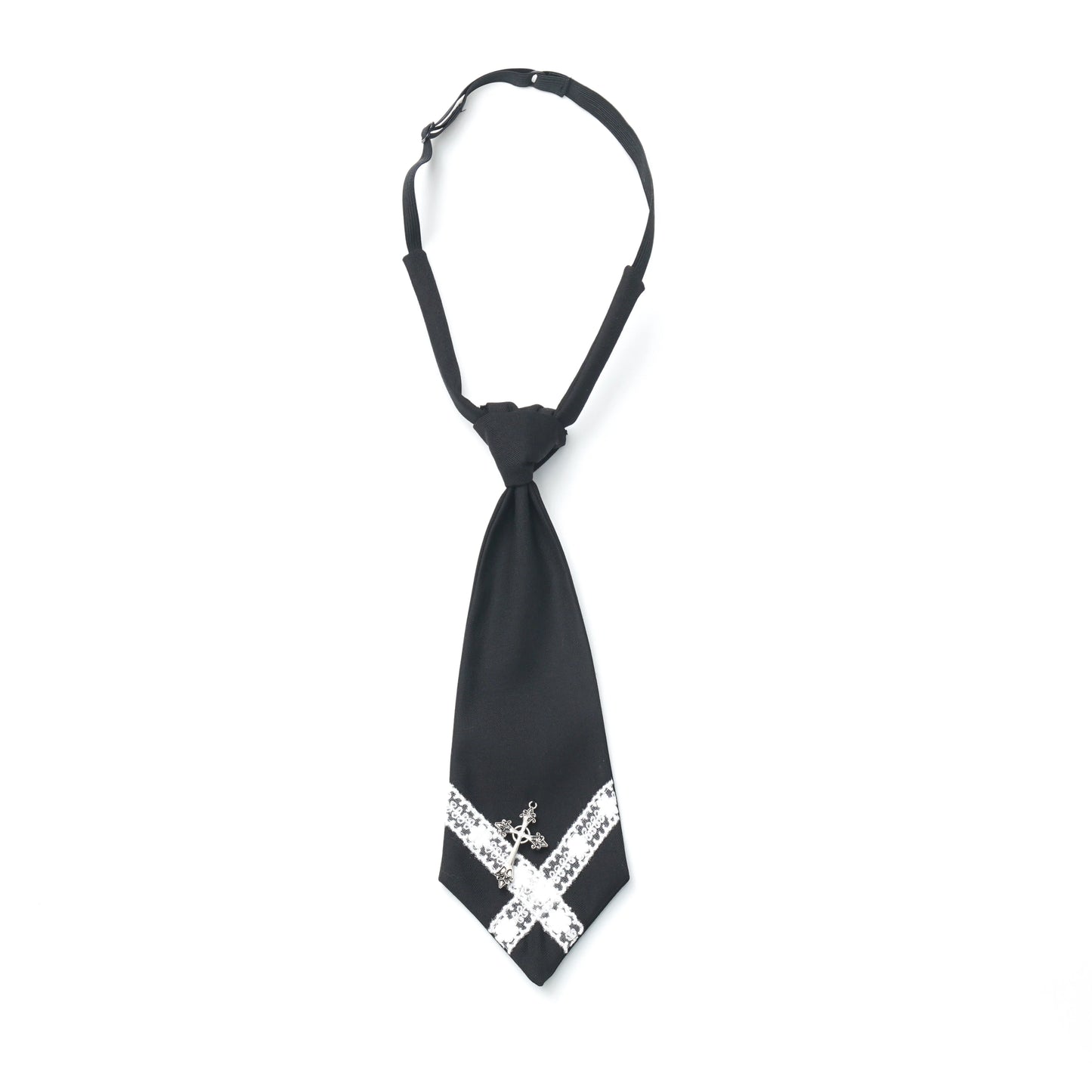 College Jacket + Suspender Skirt + Blouse + Tie