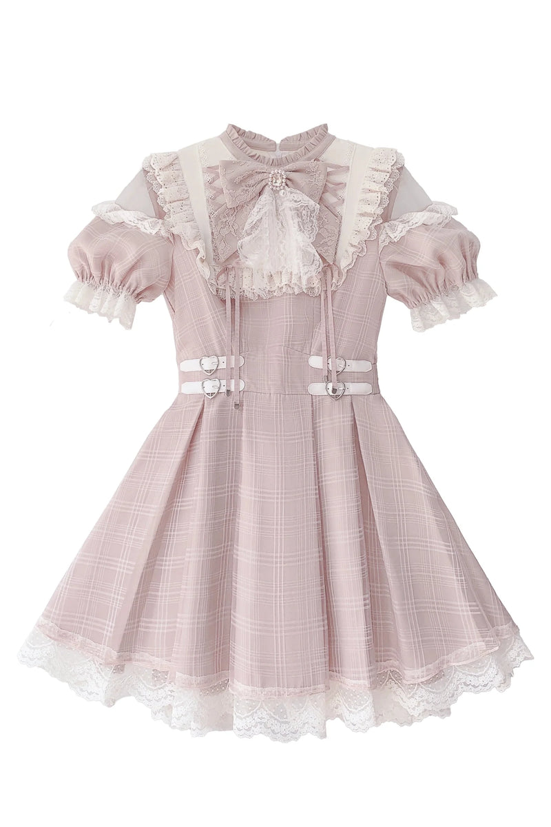 [pre-order] Sweet Plaid Sweet Girly Dress
