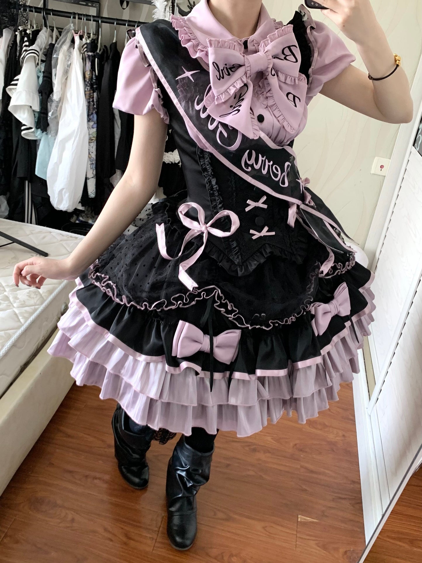 [order Deadline: May 12] Black Purple Lolita Idol Series Accessories