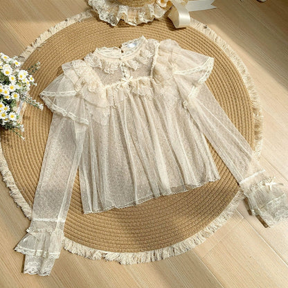 Square Neck Sea Salt Jumper Lolita Set