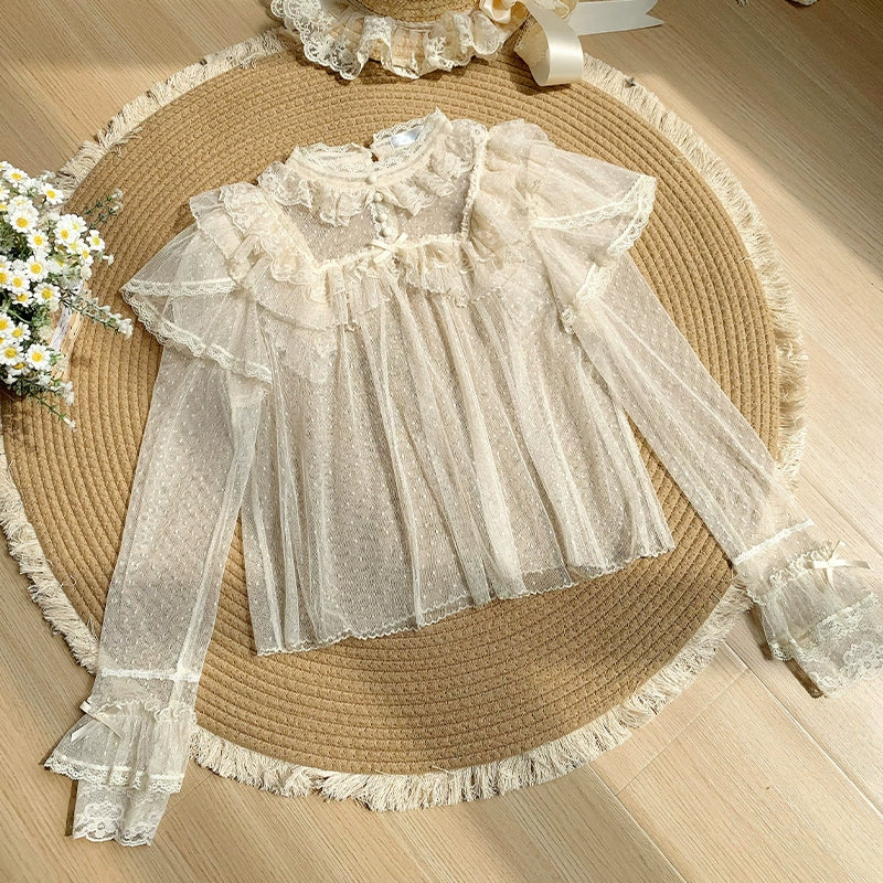 Square Neck Sea Salt Jumper Lolita Set
