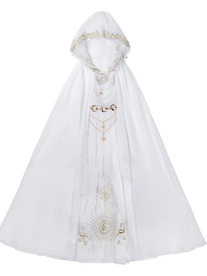 Fairy Classical Lolita Camisole Dress + Hooded Cape