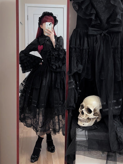 Summer Tiered Lolita Dress + Lolita Jumper Skirt