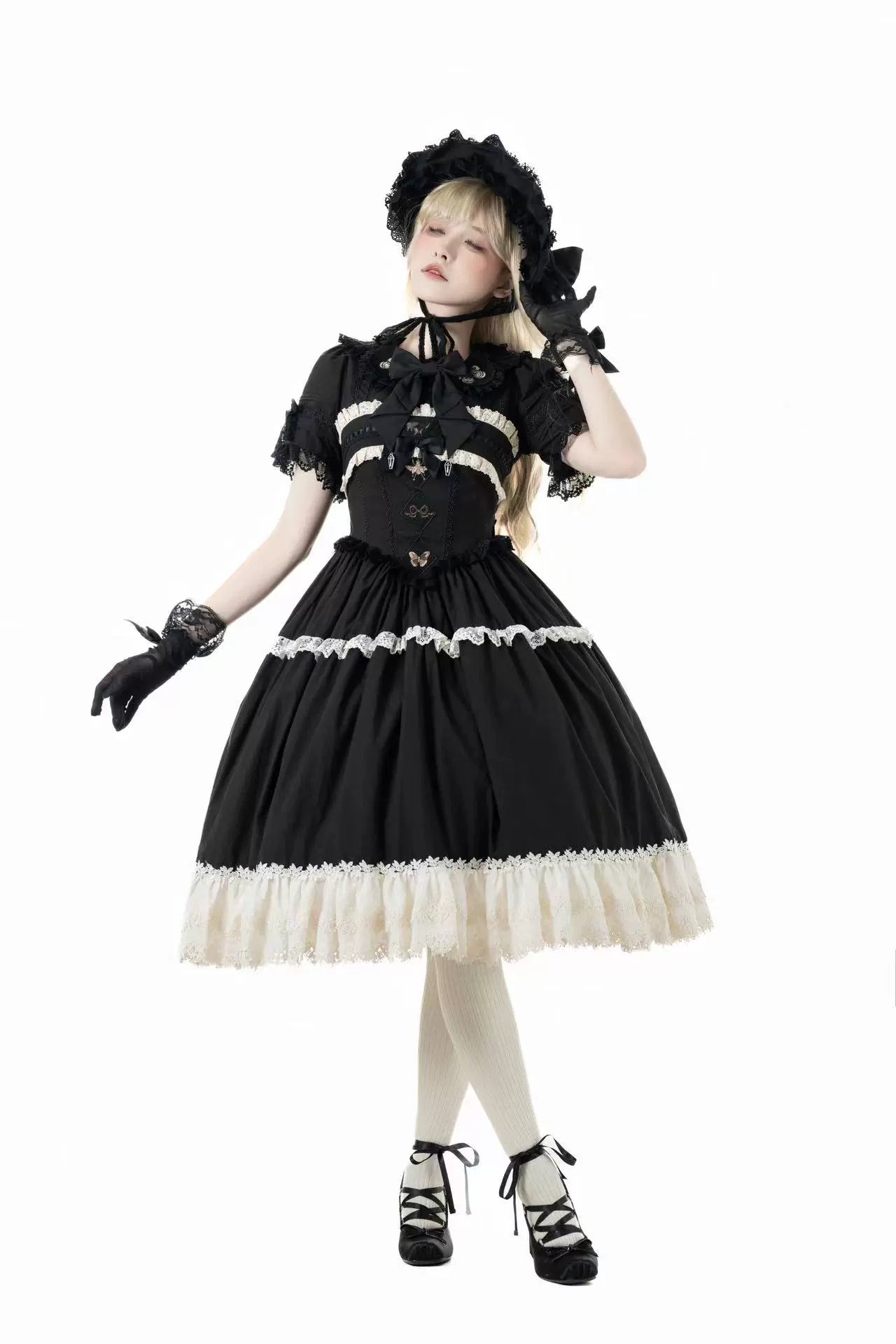 Spell Collection Room Stitch Fake Two Piece Dress