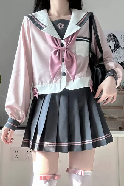Sakura Color Heroine Sailor Suit