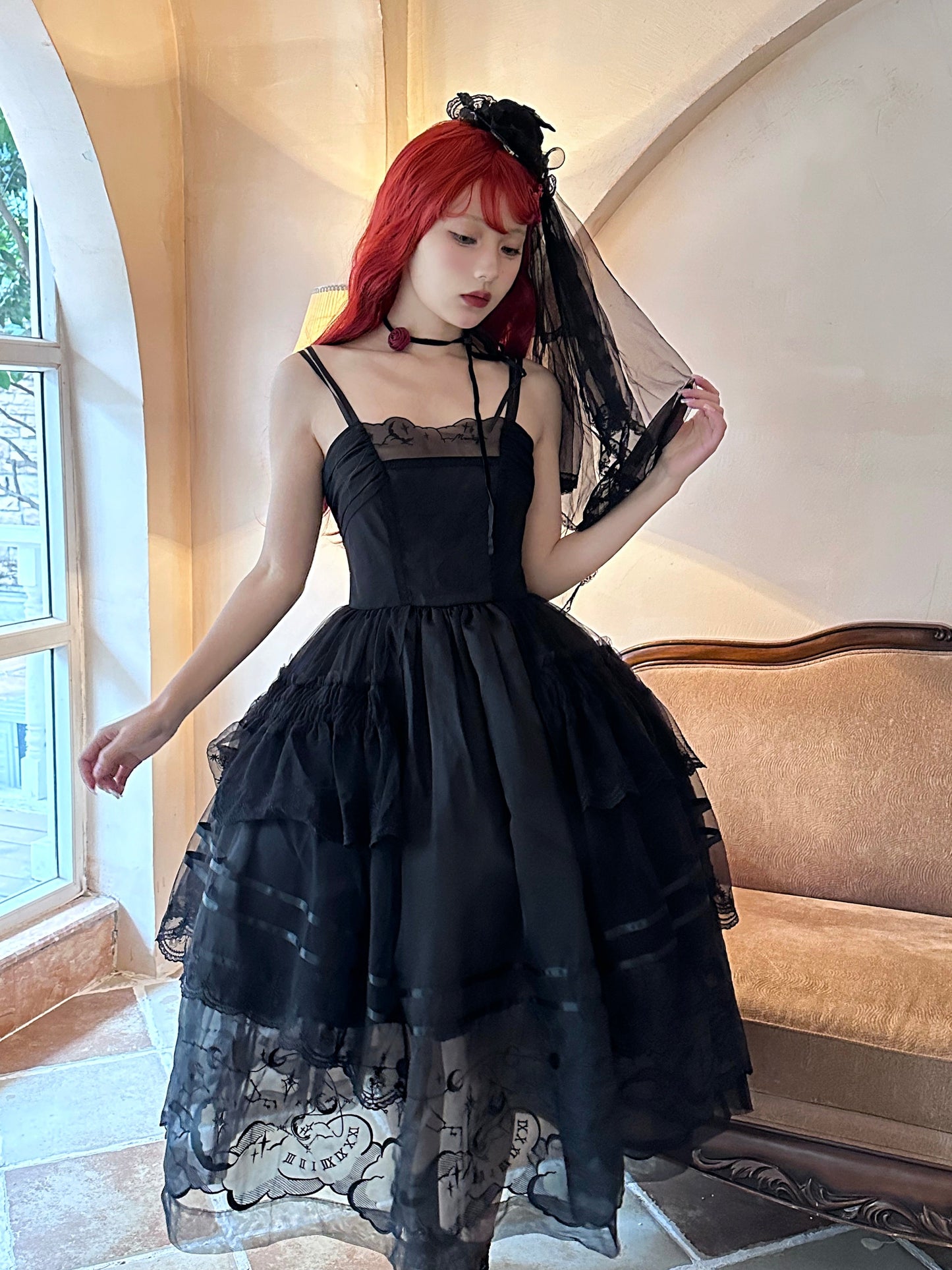 Summer Tiered Lolita Dress + Lolita Jumper Skirt