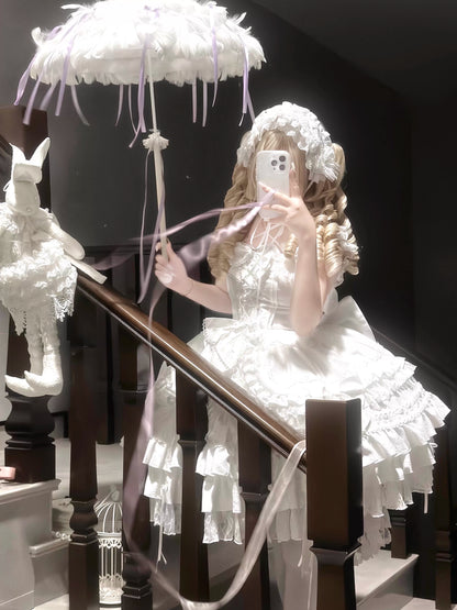 [pre-order] Magical Girl Tiered Dress + Full Set + Headdress