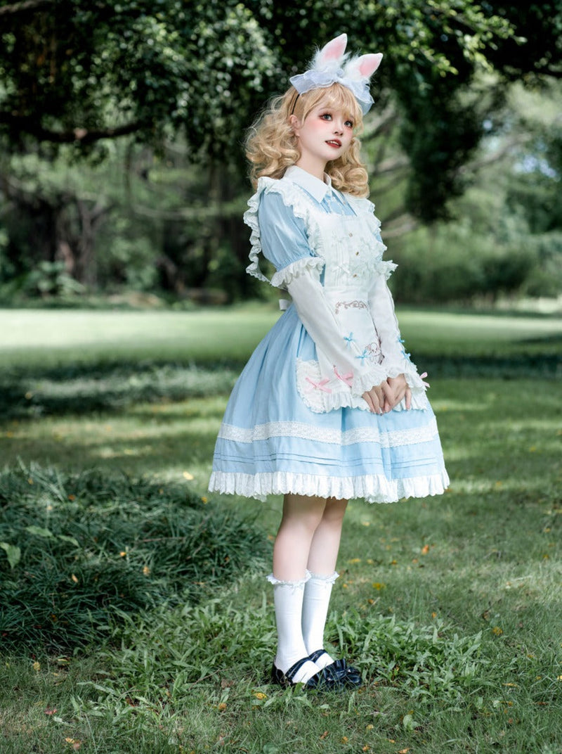 Sweet Lolita Dress + Apron