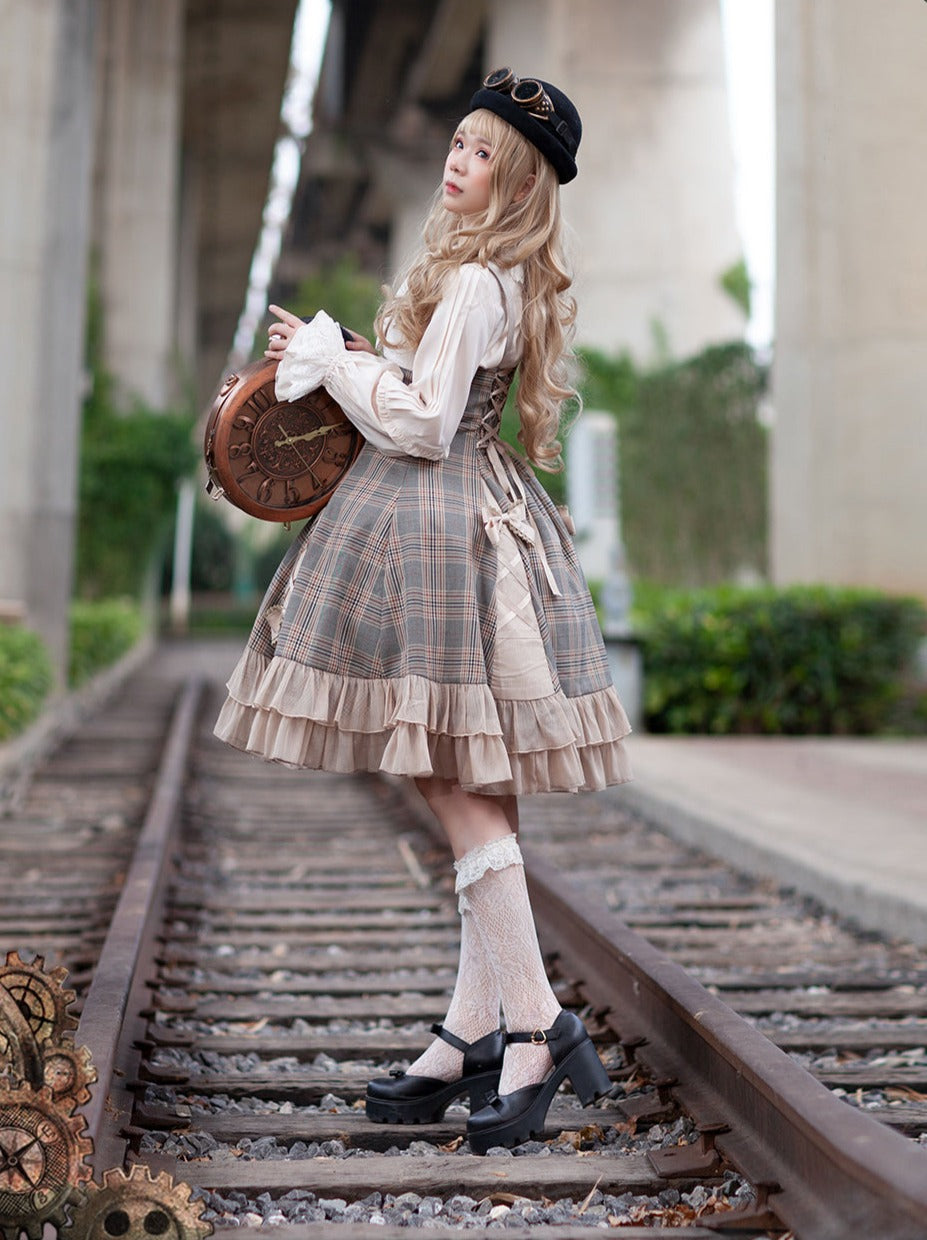Infanta Retro Lolita Camisole Dress + Headband