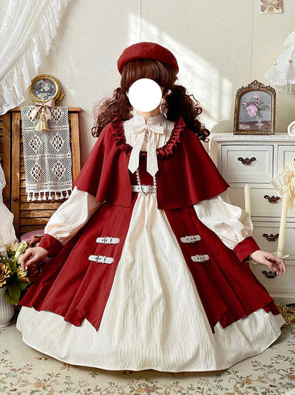 Fairy Tale Cape Lolita Daily Dress