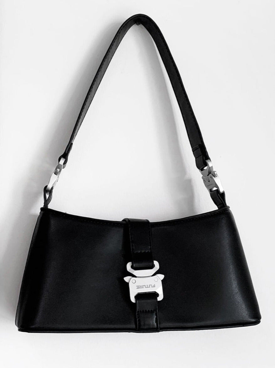 Retro Saddle Hot Girl Buckle Leather Bag