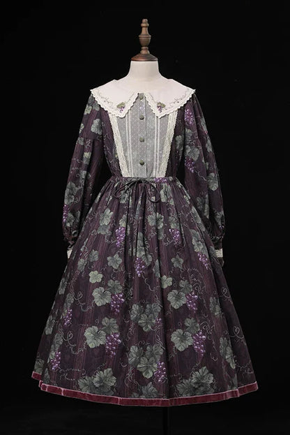 Retro Flower Lolita Dress