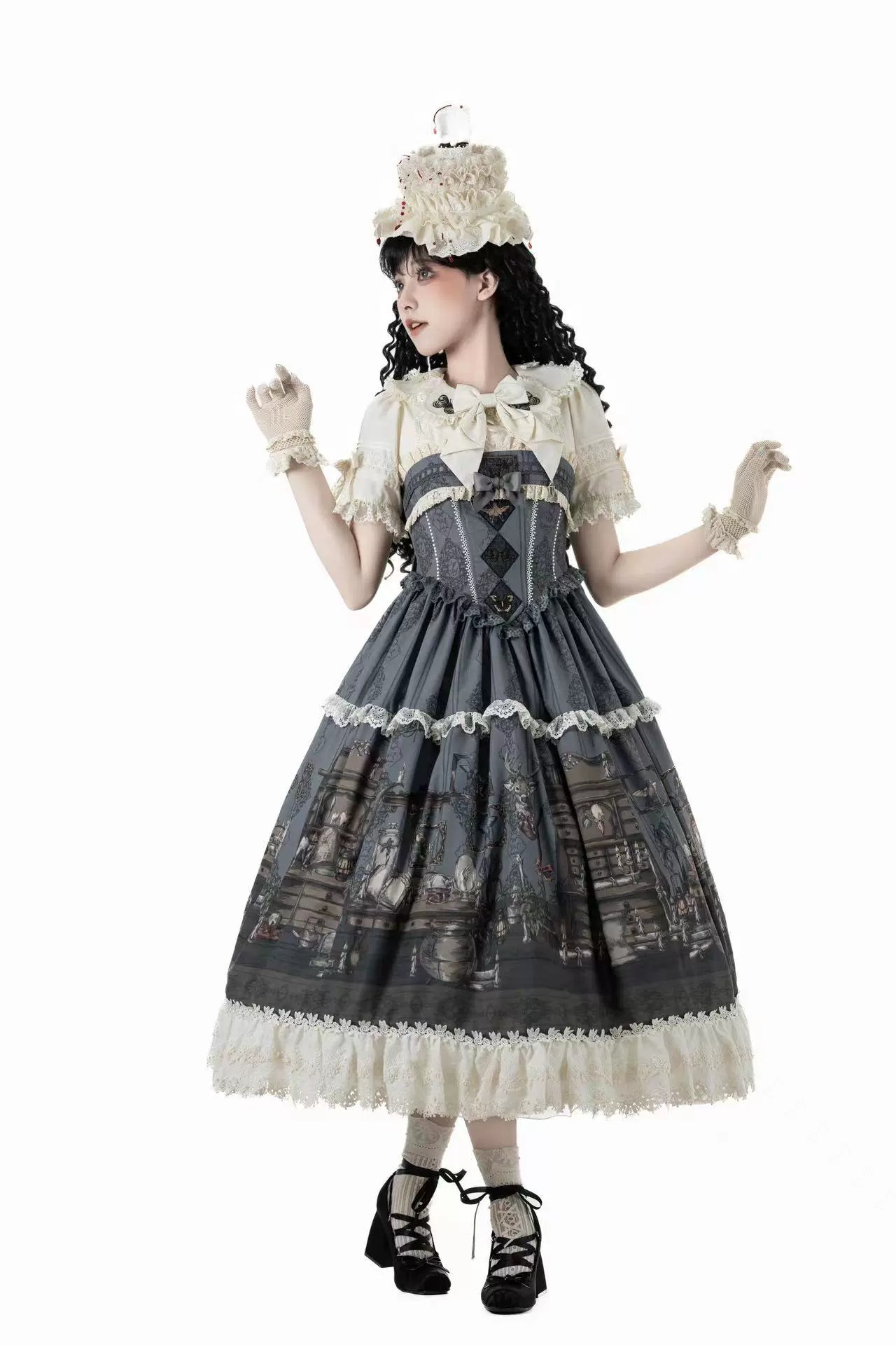 Spell Collection Room Stitch Fake Two Piece Dress