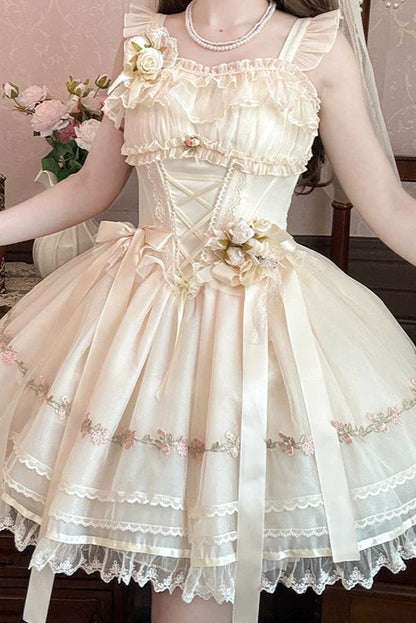 Ballet Style Girly Princess Lolita Dress