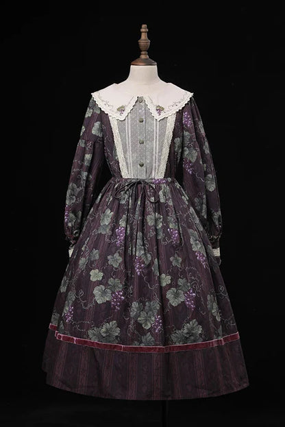 Retro Flower Lolita Dress