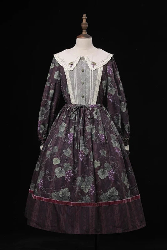 Retro Flower Lolita Dress