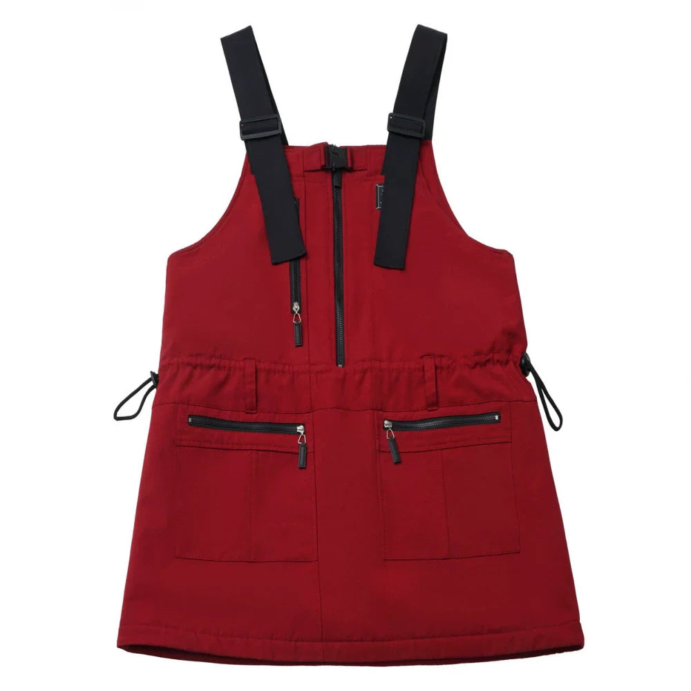 Fleece Jacket + Suspender Skirt + Pants + Shirt