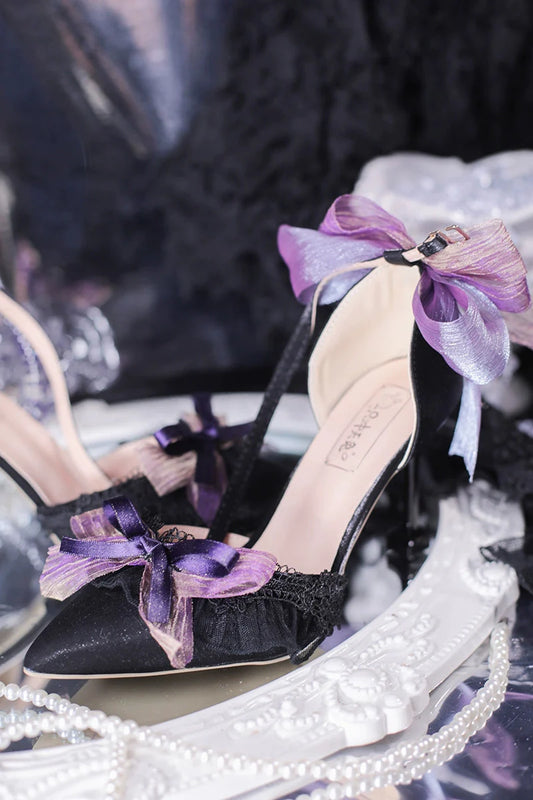 Dark Wedding High Heel