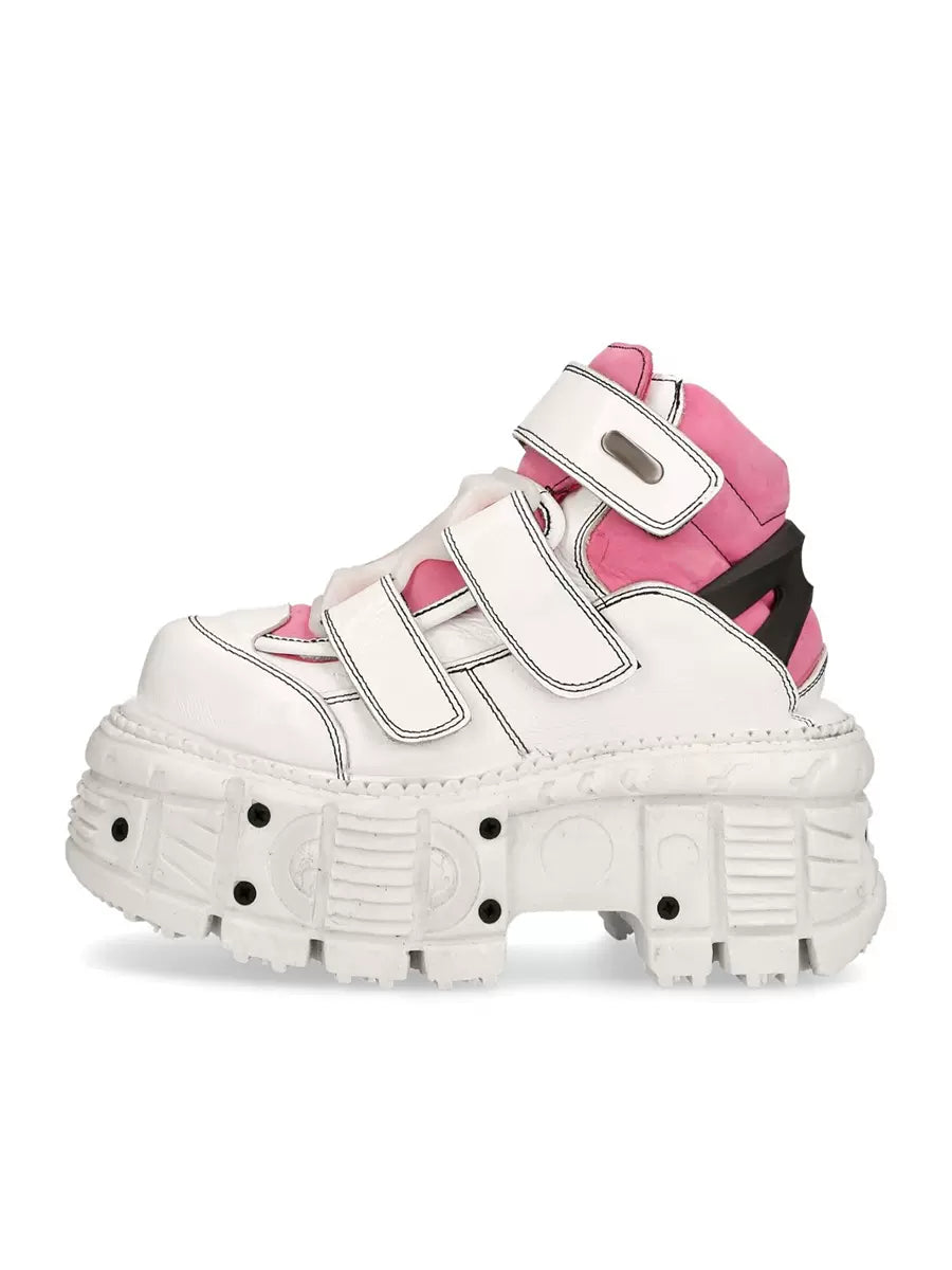 Street Punk High-top Platform Sneakers