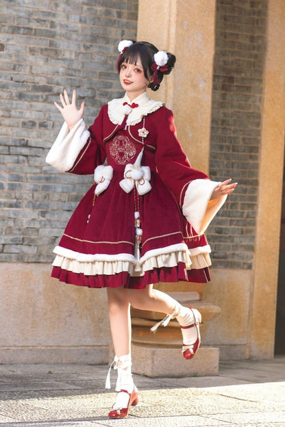 New Year Chinese-style Lolita Dress Set