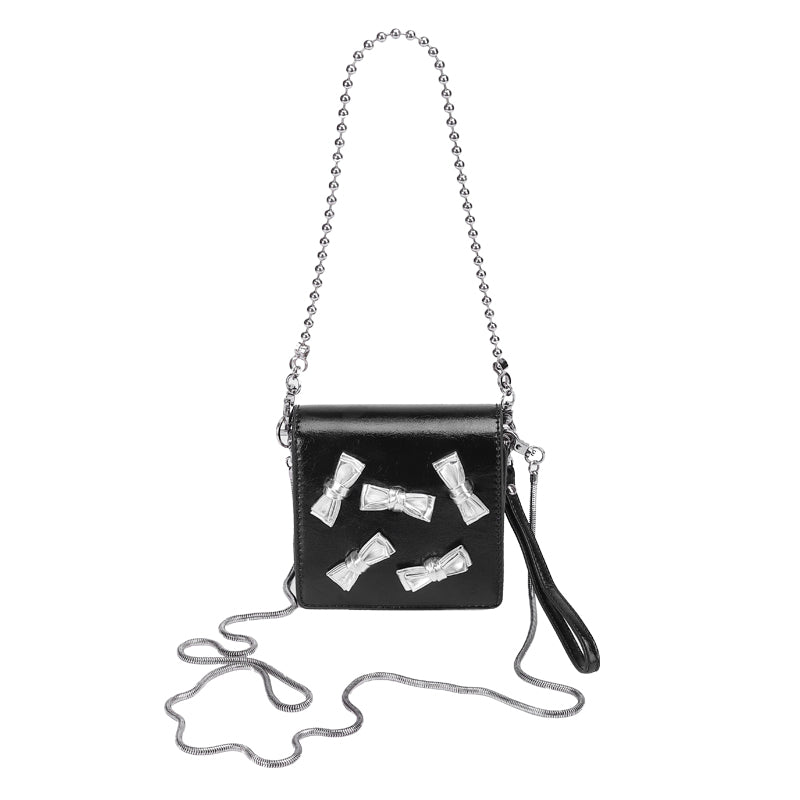 Ribbon Chain Mini Bag