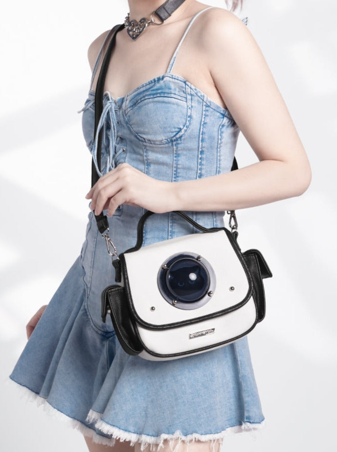 Girly Style One Shoulder Messenger Cat Bag